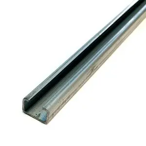 С-образная стальная направляющая, 1 шт = 2 метра - ОЦИНКОВАННАЯ