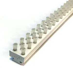 Плинтус легкого скольжения (щеточное покрытие), 1 шт = 2 метра