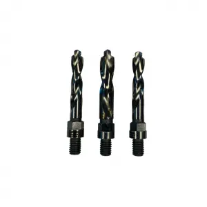 Сверла, комплект 3 шт, 10/12/10, RLR, посадка M10