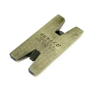 Нож зачистной пазовый 2,8/19/0,5 двухсторонний L=40mm Fimtec