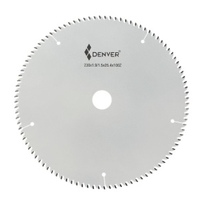  Диск HM 230x25.4, Z=100, S=1.9/1.5, по дереву 